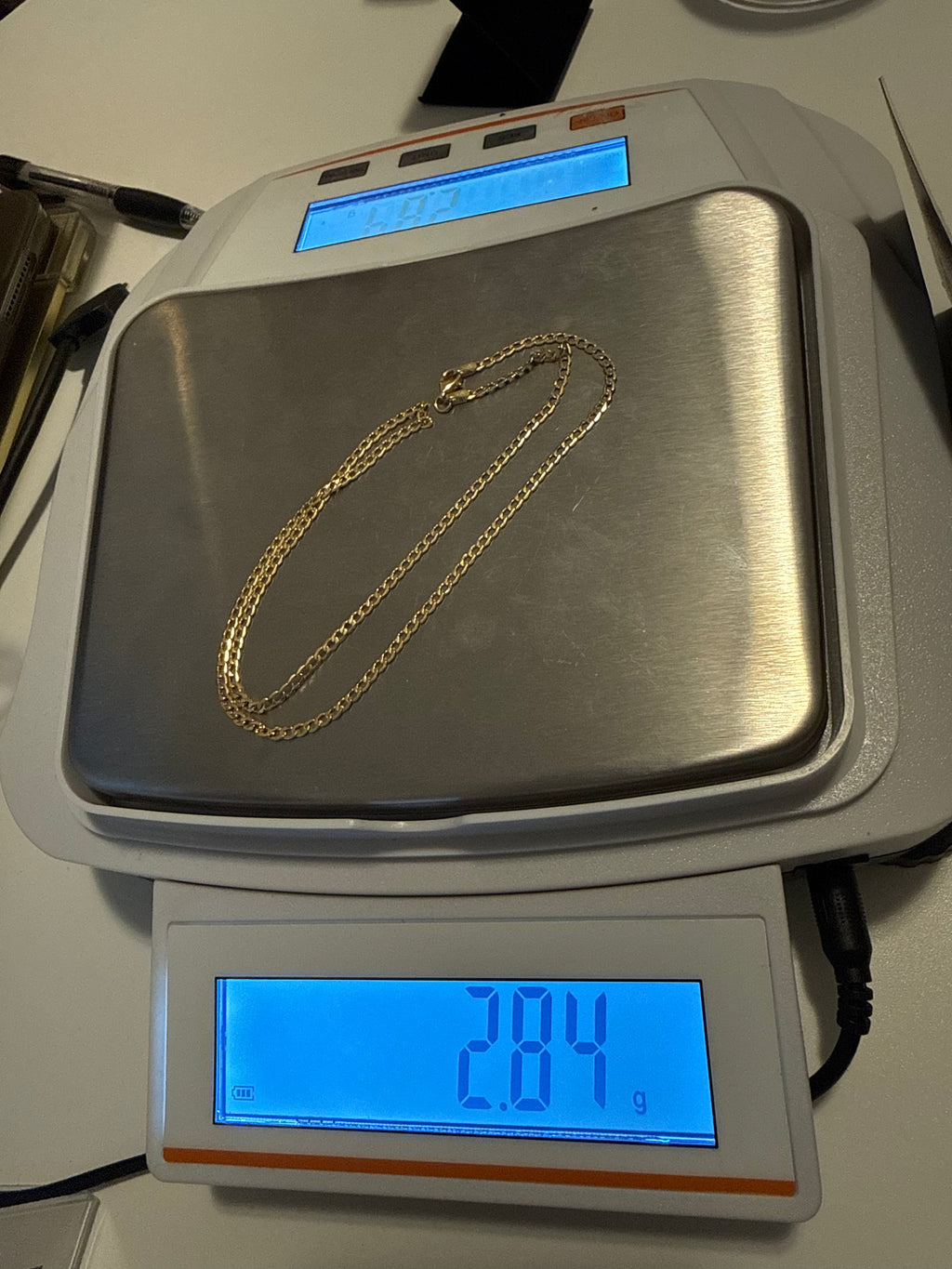 Cadena Cubana Oro 18K 2.84 gm