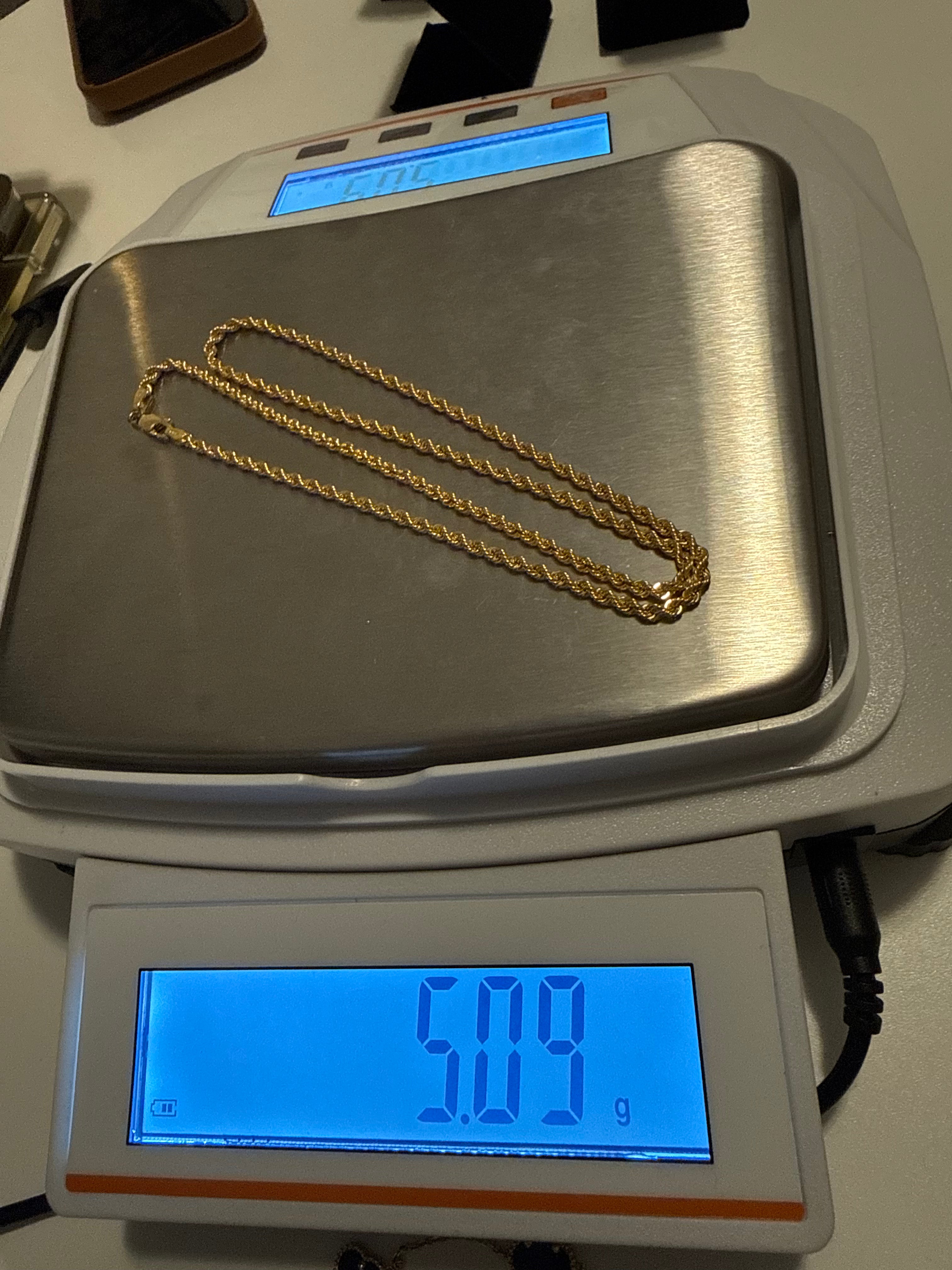 Cordon Lazo Oro 18K 5.09 gm