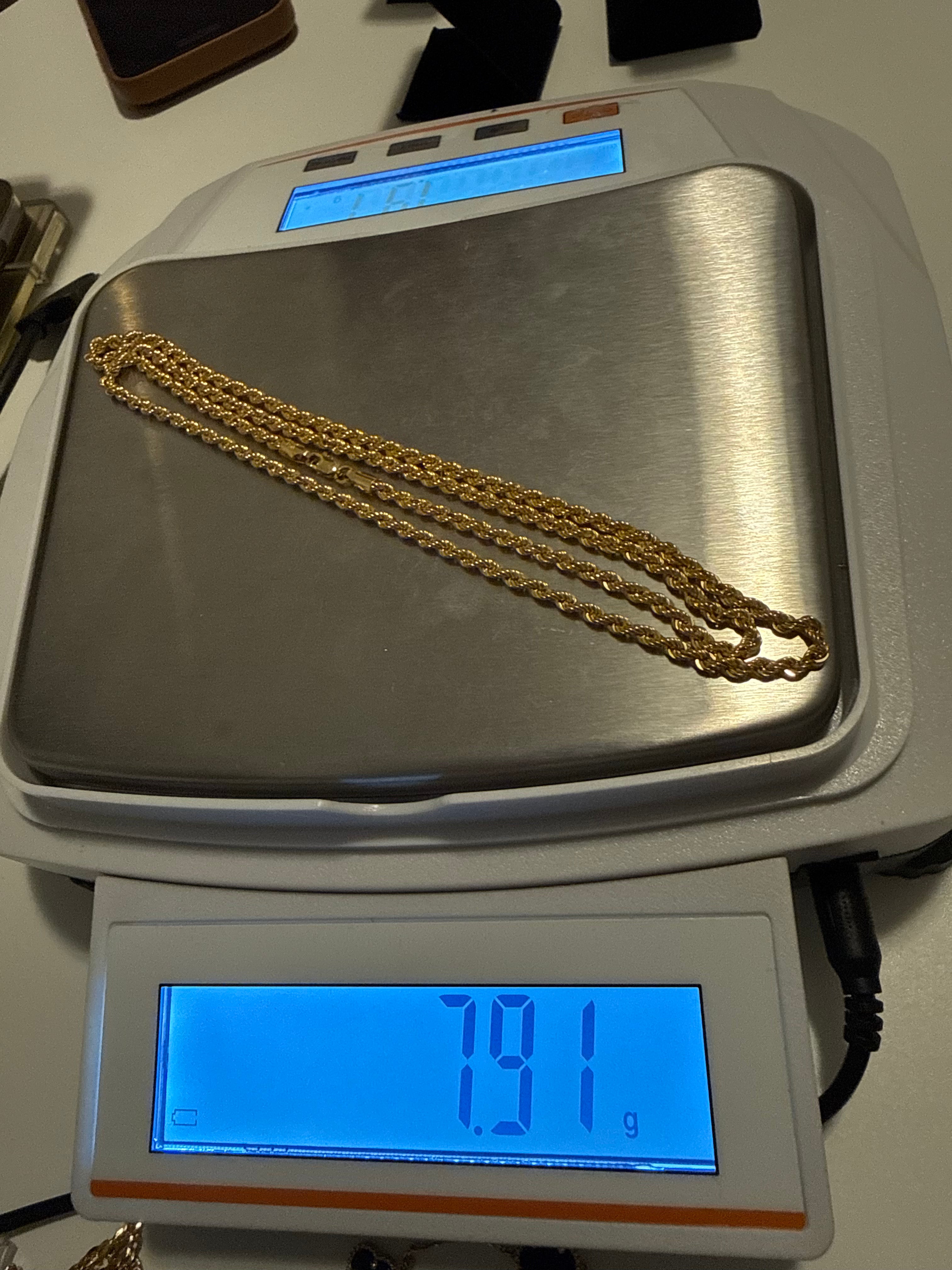 Cordon Lazo Oro 18K 7.91 gm