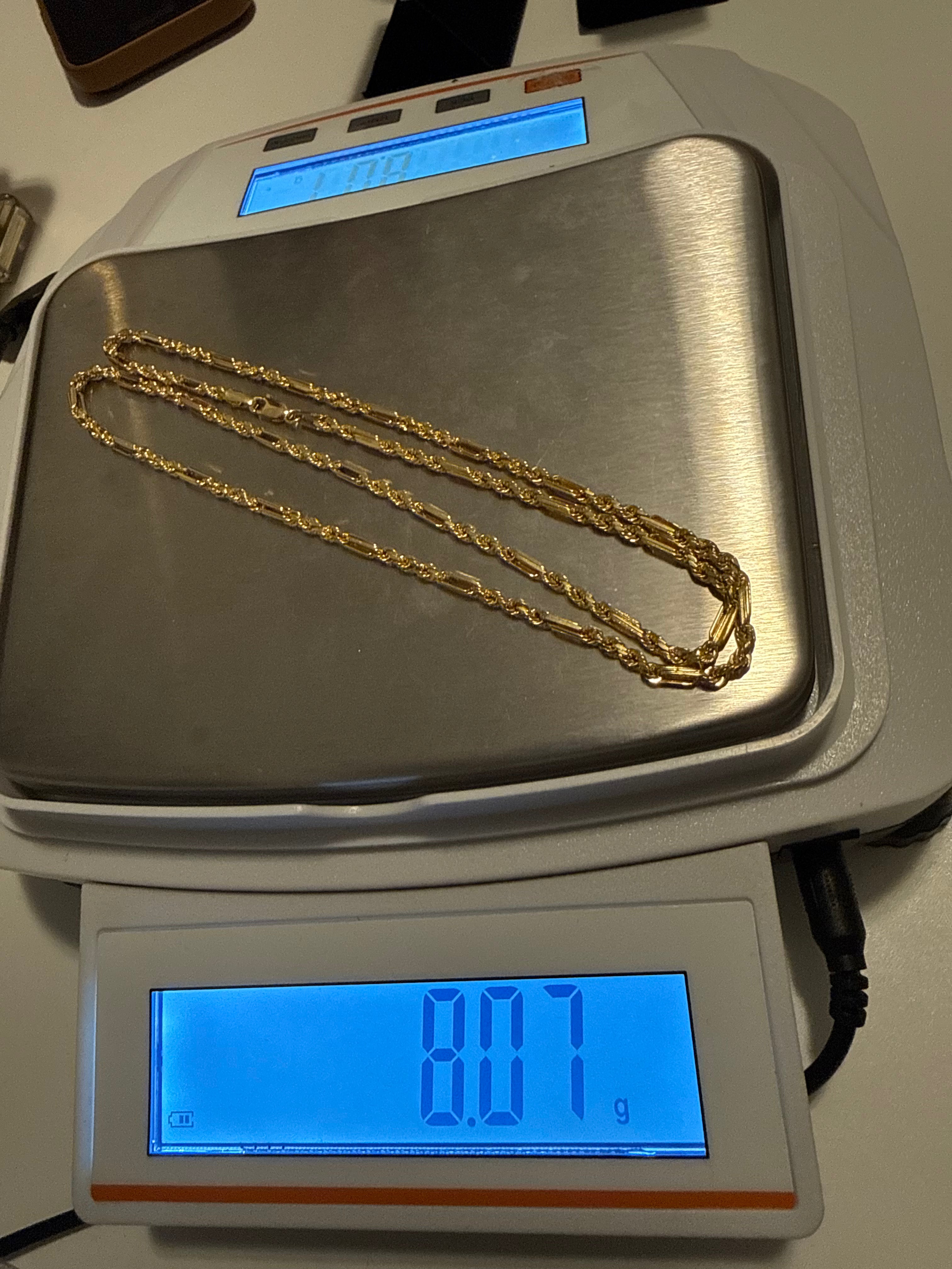 Cordon Lazo Oro 18K 8.07 gm