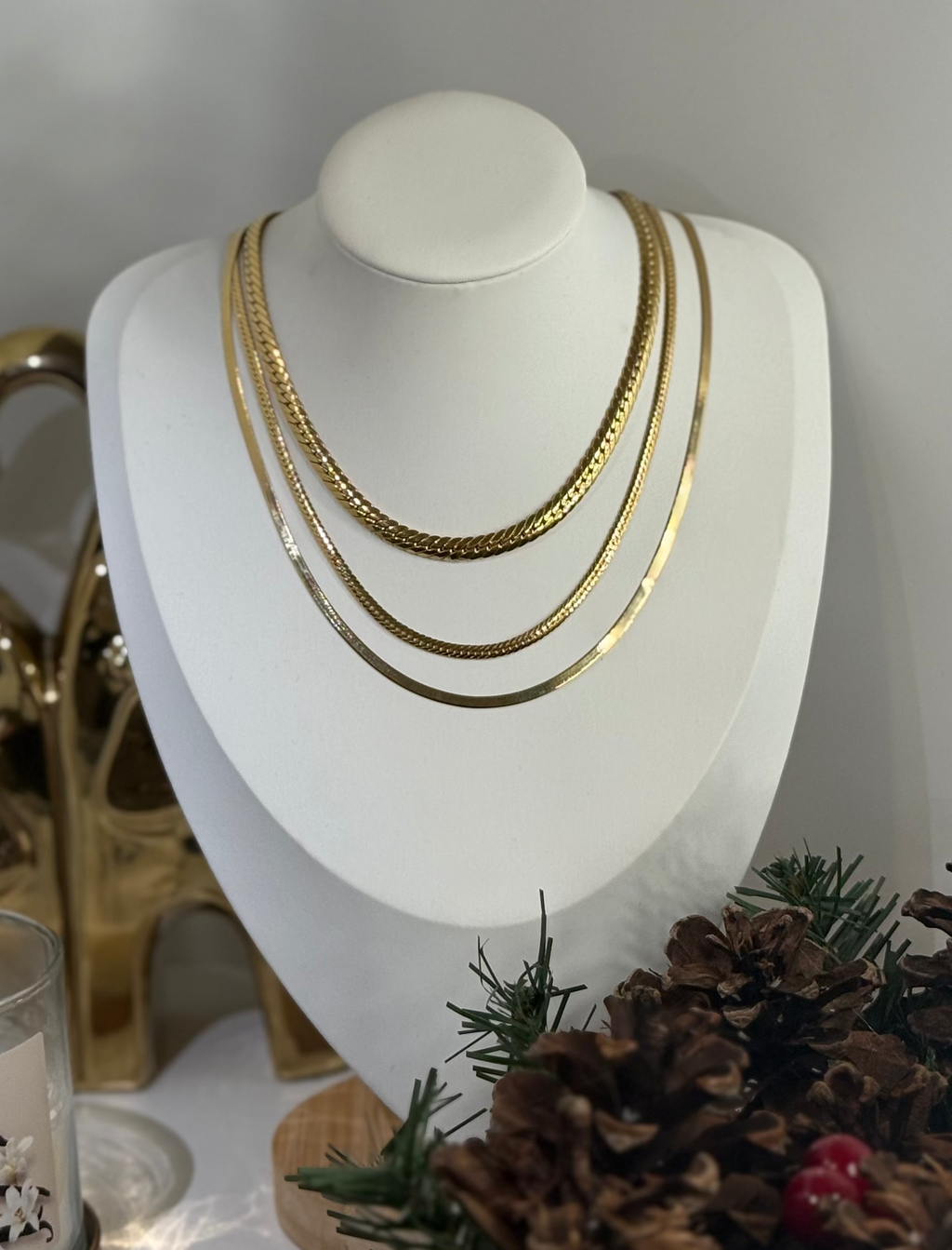 Gargantillas Mujer Oro 18K Italiano