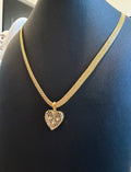 Cadena tejido Chino más dije corazón