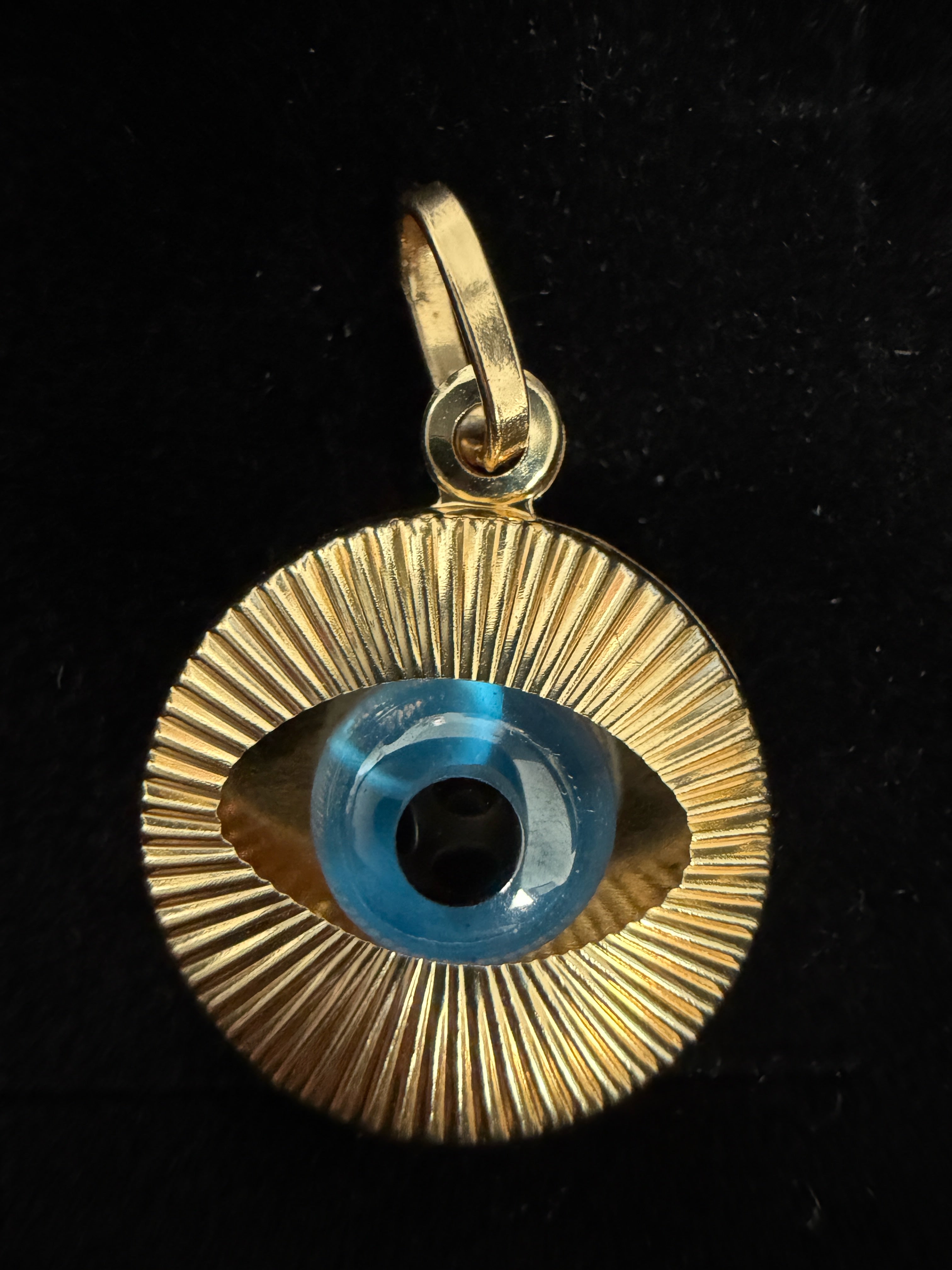 Dije Ojo Turco Oro 18K Italiano