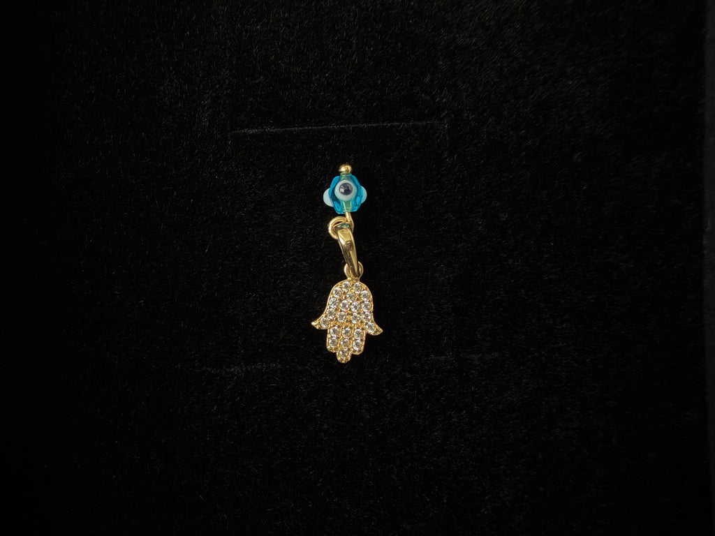 Dije Ojo Turco Oro 18K Italiano