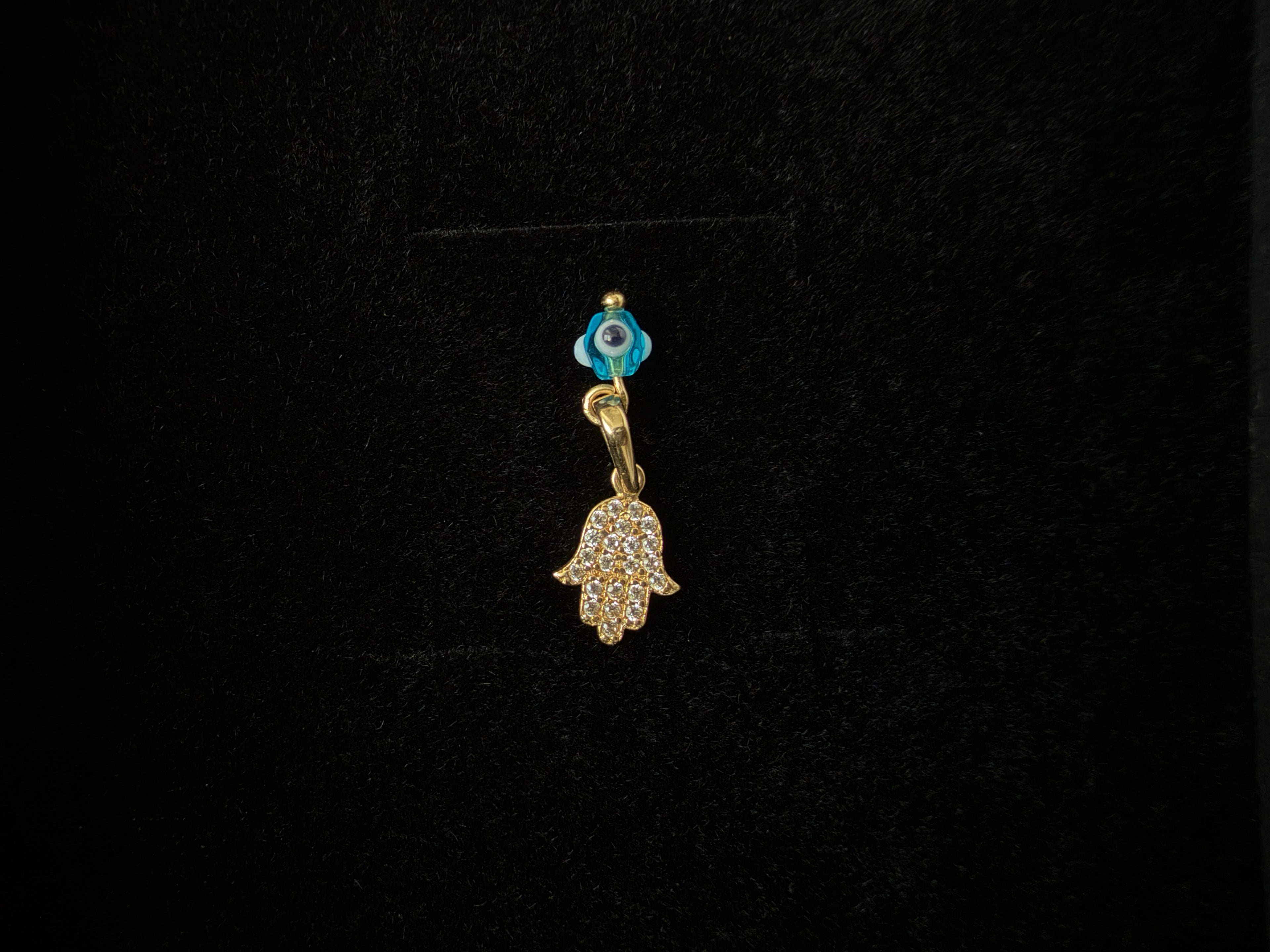 Dije Ojo Turco Oro 18K Italiano