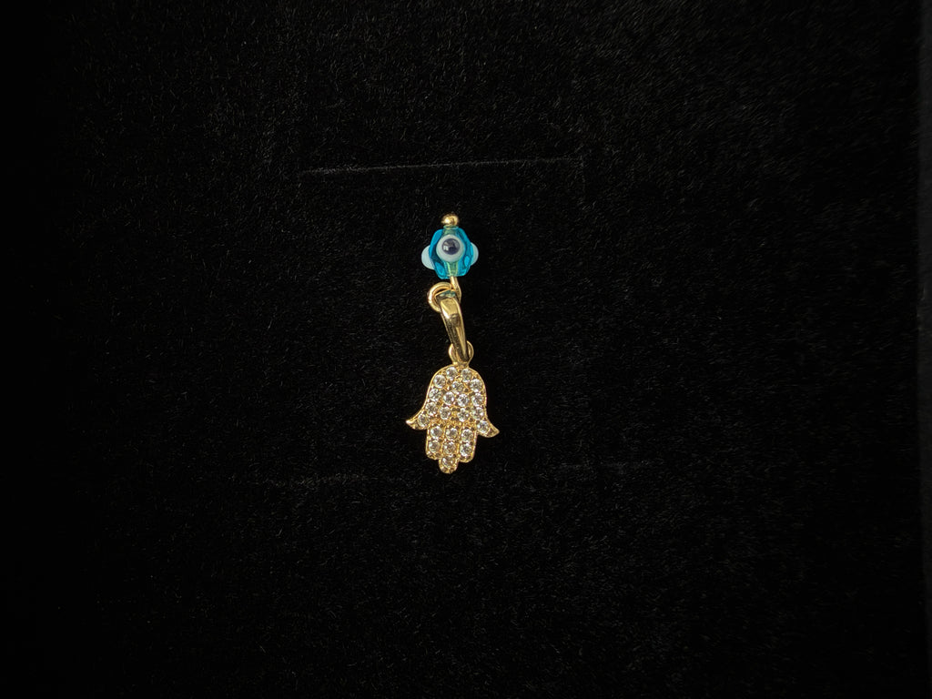 Dije Ojo Turco Oro 18K Italiano