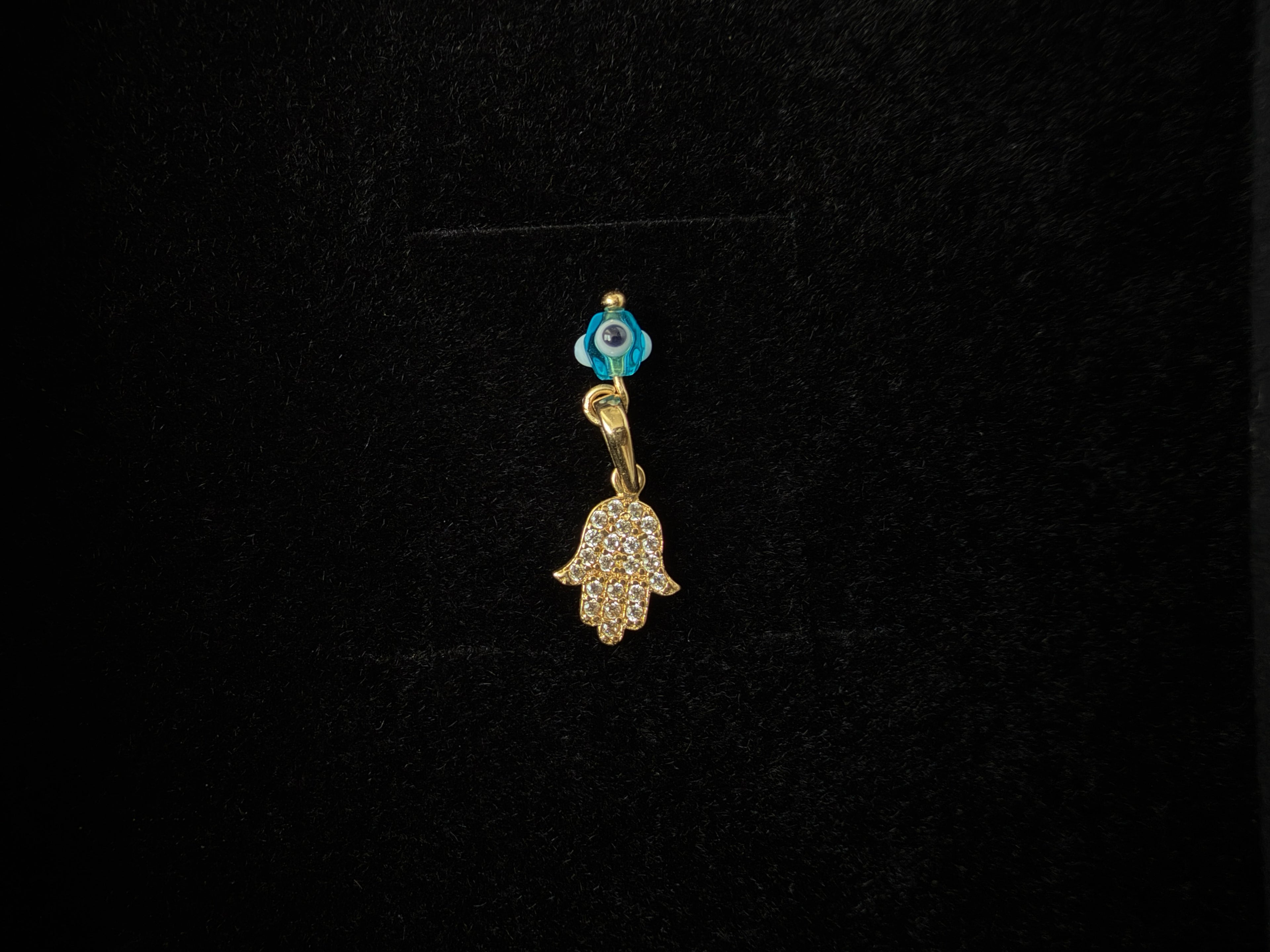 Dije Ojo Turco Oro 18K Italiano