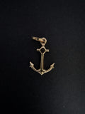 Dije Ancla Oro 18K Italiano 0.80 g