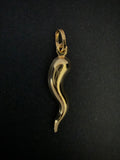 Dije Cuernecillo Oro 18K Italiano