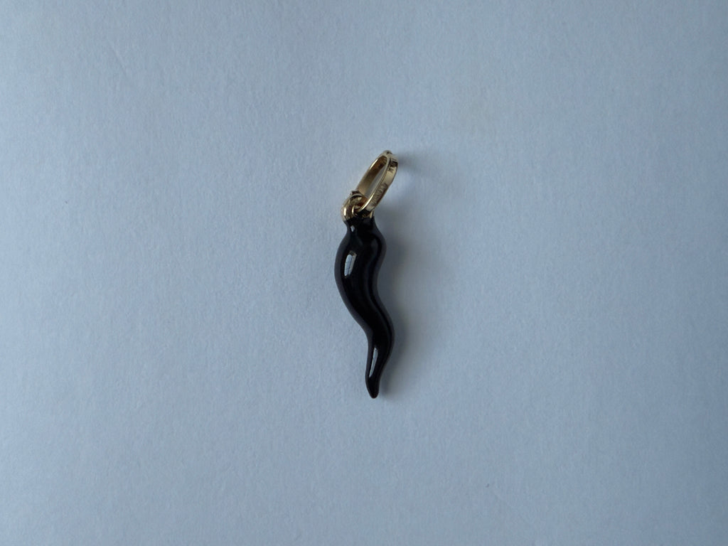 Dije Cuernecillo Oro 18K Italiano