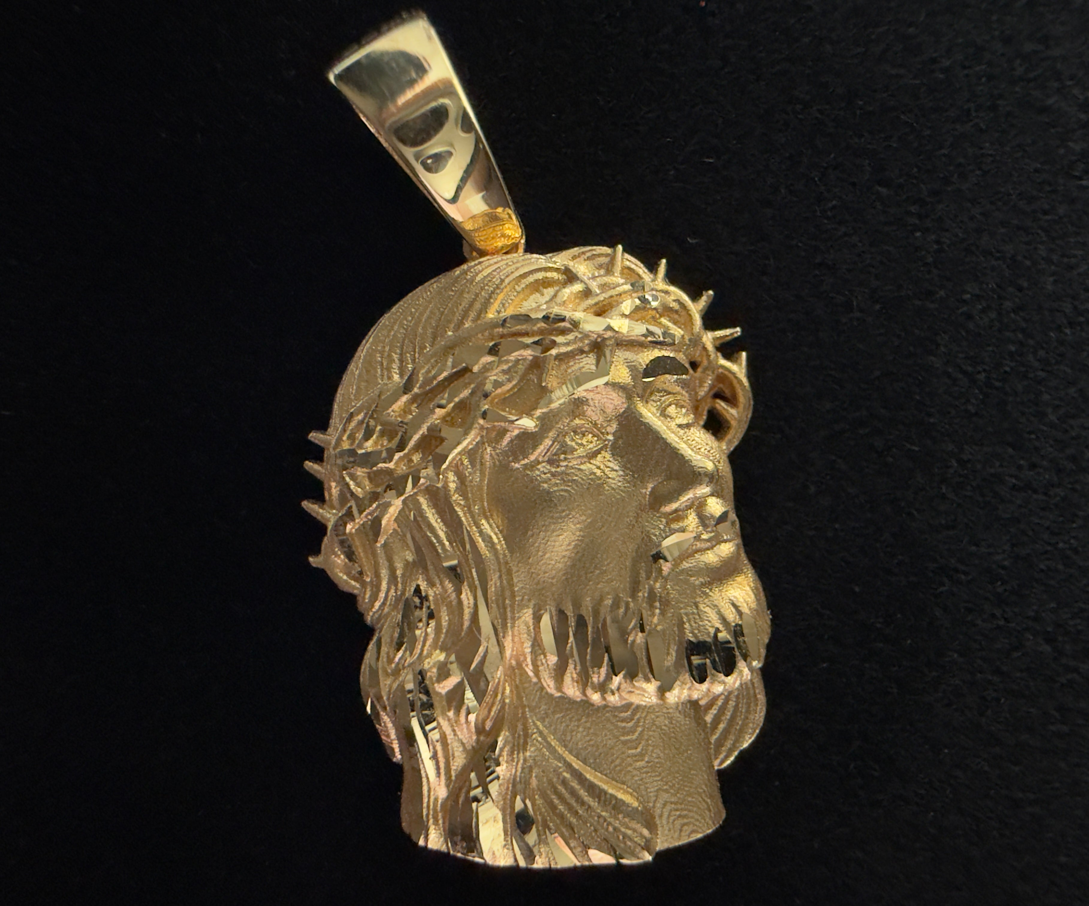 Dije Rostro Cristo Oro 18K Italiano 2.70  g