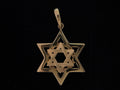 Dije Estrella de David Oro 18K Italiano 3.60  g