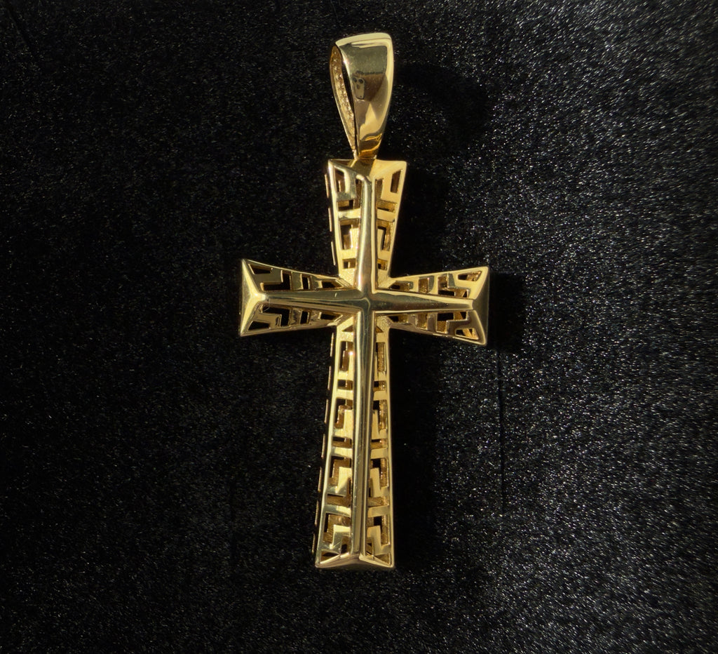 Dije Cruz Oro 18K Italiano 4.31  g