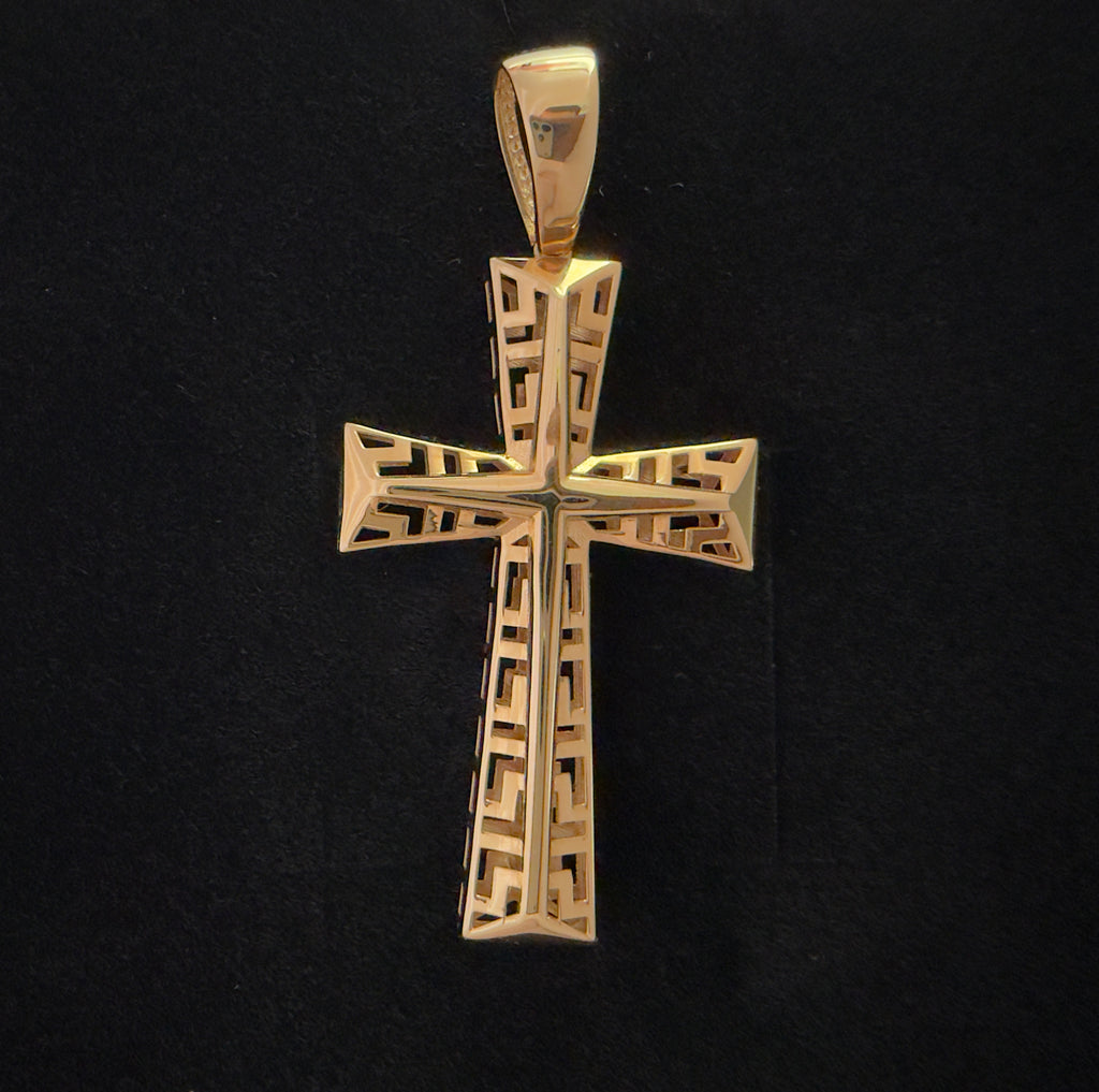 Dije Cruz Oro 18K Italiano 4.31  g