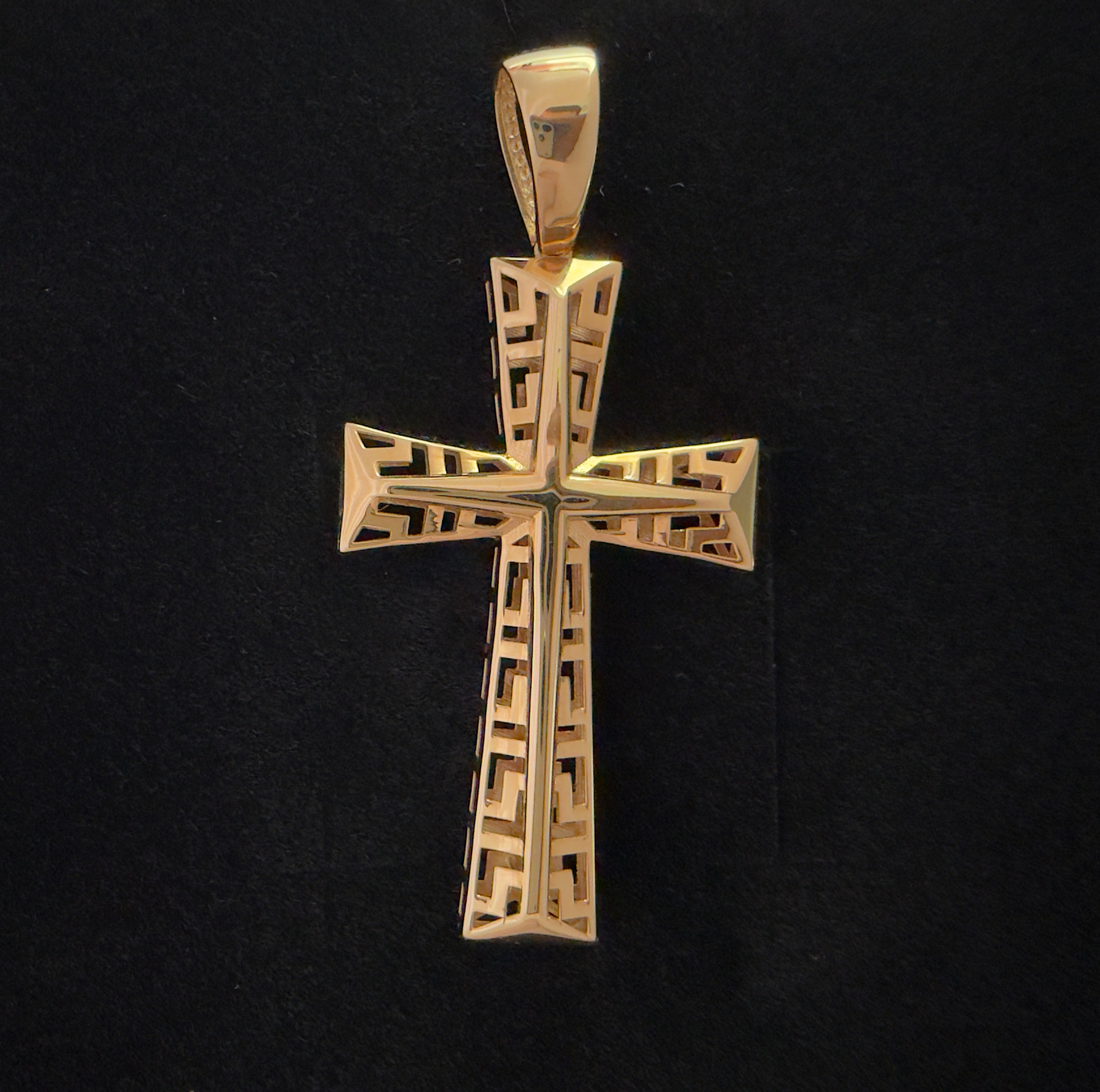 Dije Cruz Oro 18K Italiano 4.31  g