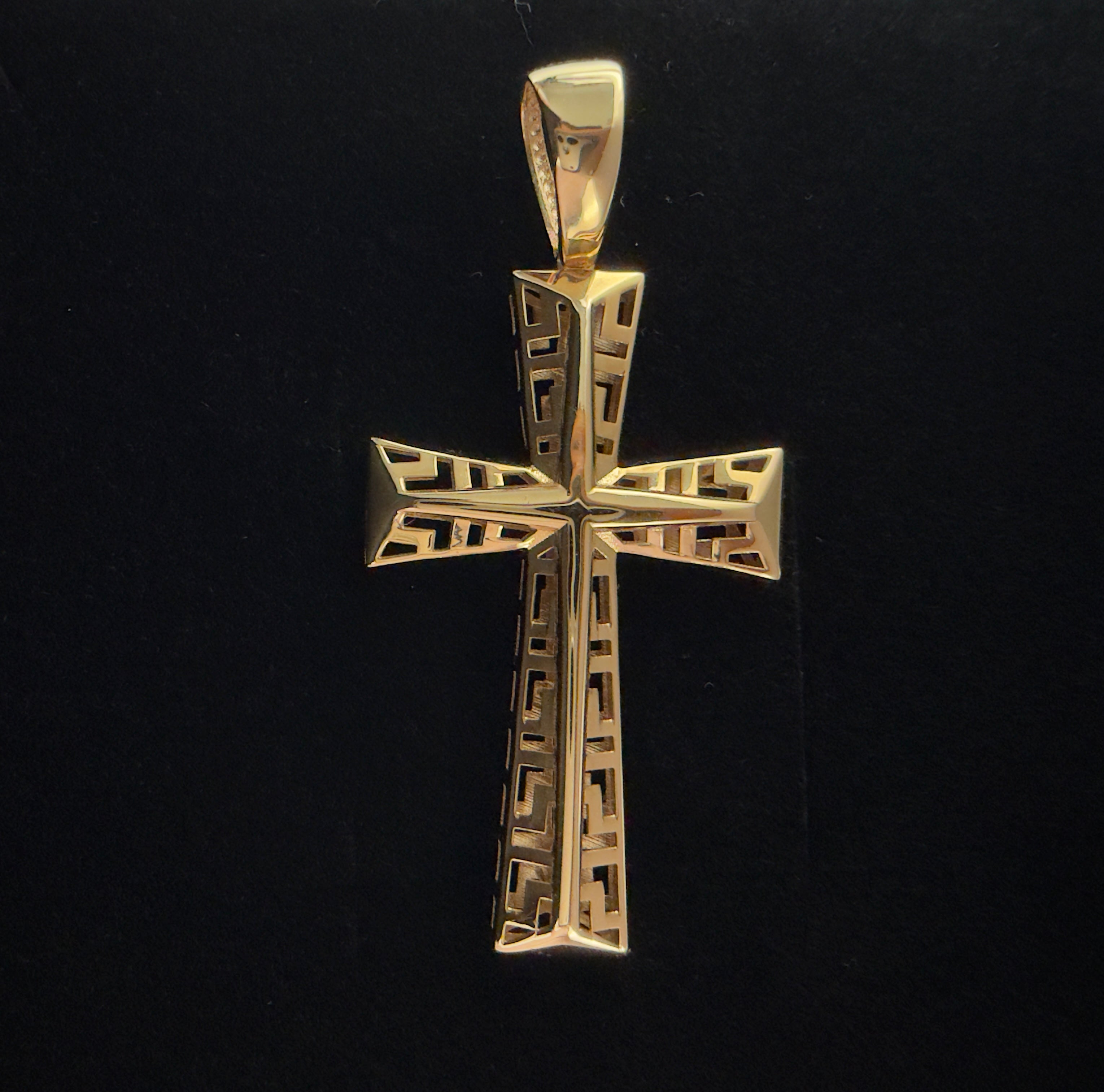 Dije Cruz Oro 18K Italiano 4.31  g