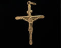 Dije Cruz Cristo Oro 18K Italiano 1.48  g