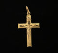 Dije Cruz Cristo Oro 18K Italiano 1.32  g