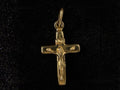 Dije Cruz Cristo Oro 18K Italiano 1.23  g