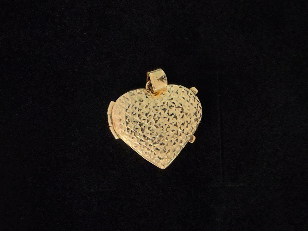 Dije Cofre Corazon Oro 18K Italiano 3.31 g