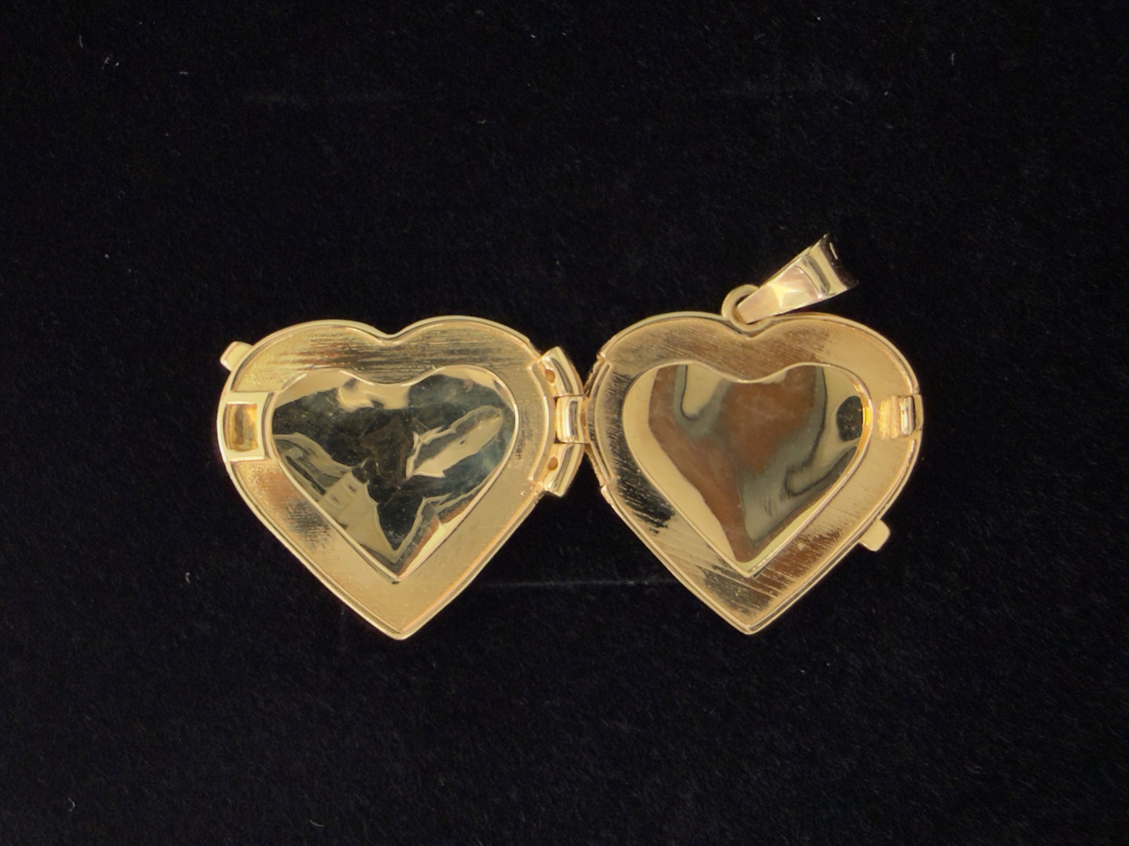 Dije Cofre Corazon Oro 18K Italiano 3.31 g