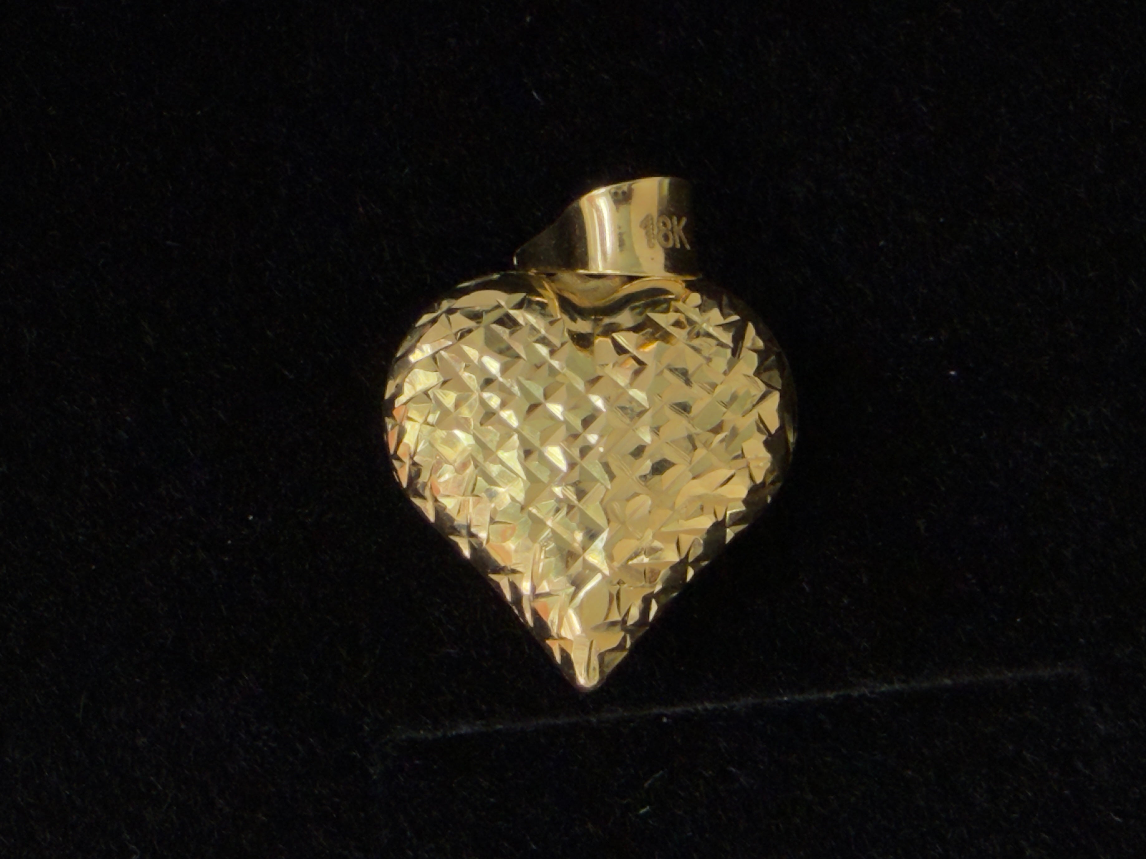 Dije Corazon Oro 18K Italiano