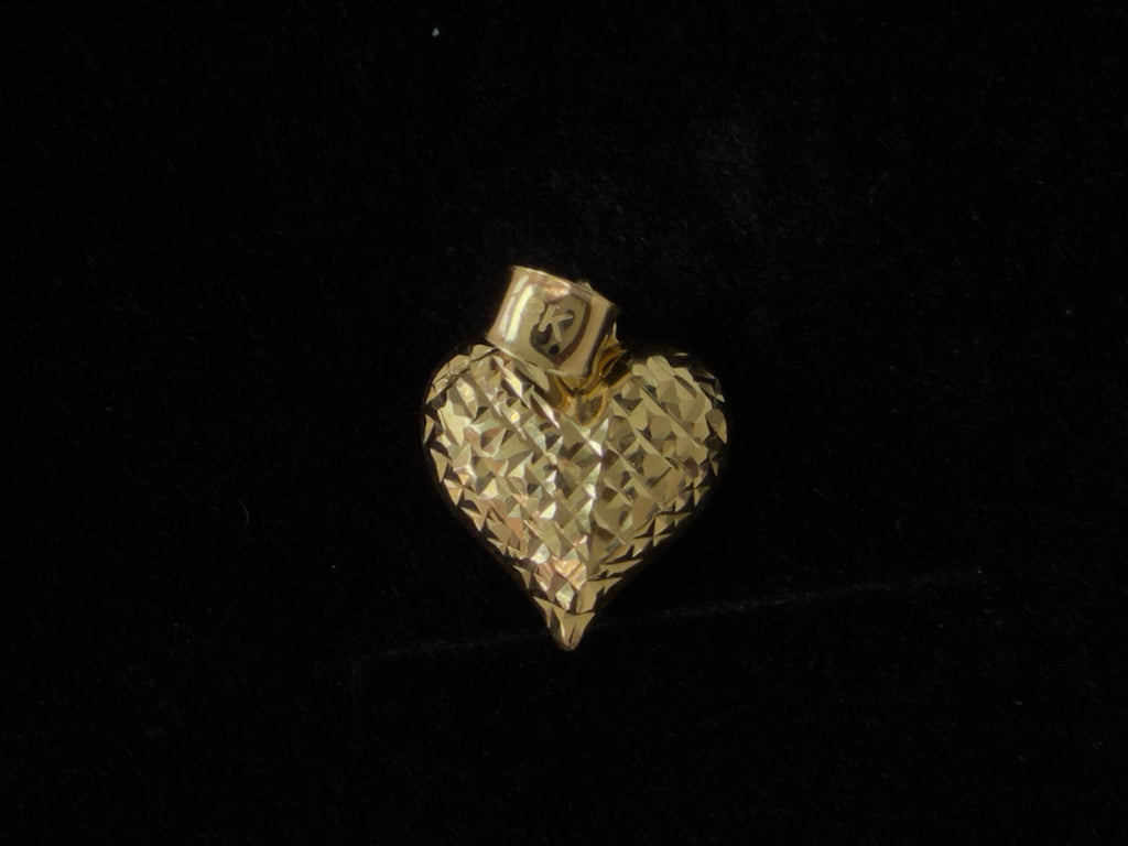 Dije Corazon Oro 18K Italiano