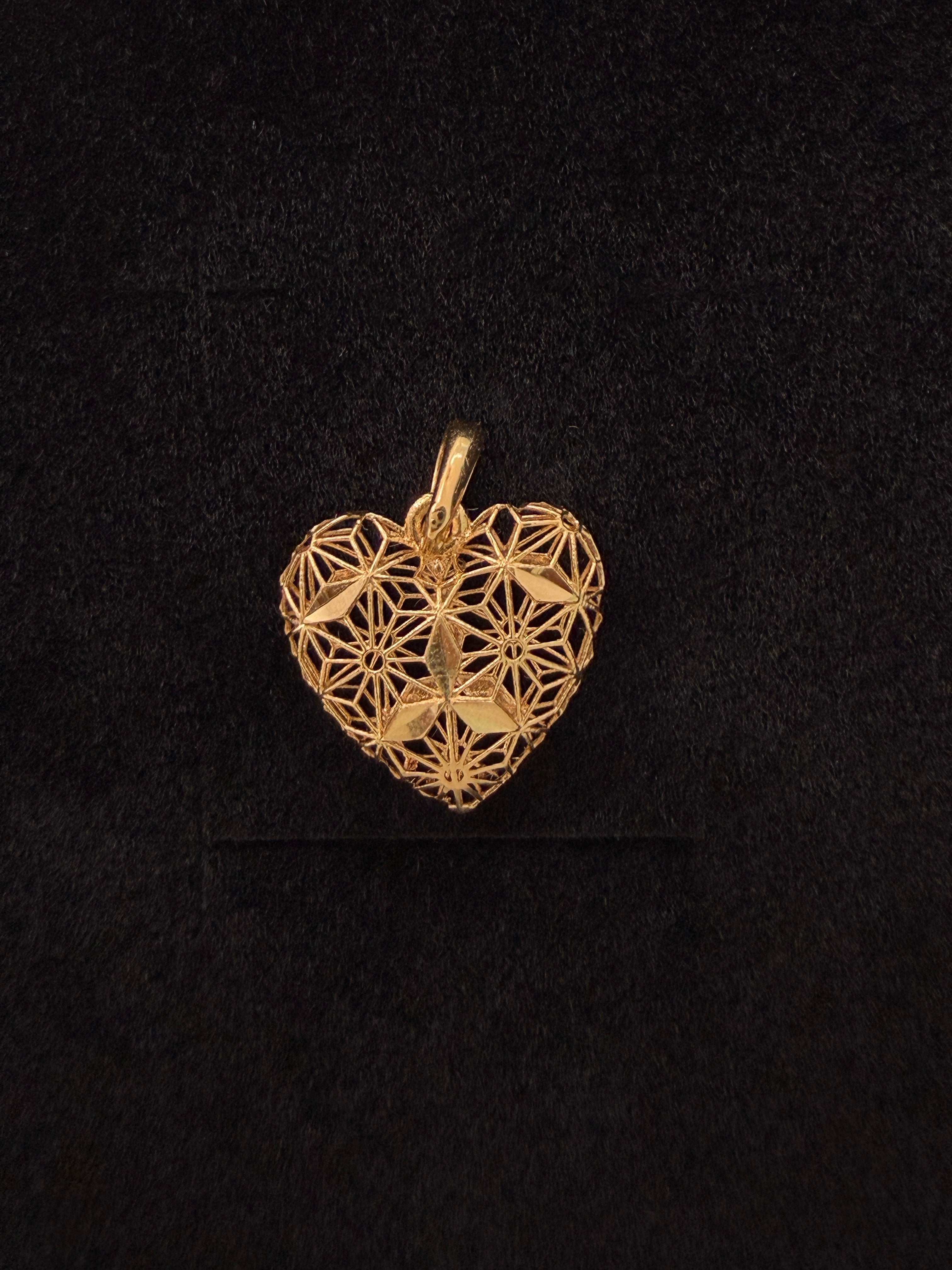 Dije Corazon Oro 18K Italiano 1g