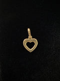 Dije Corazon Oro 18K Italiano 0.90 g