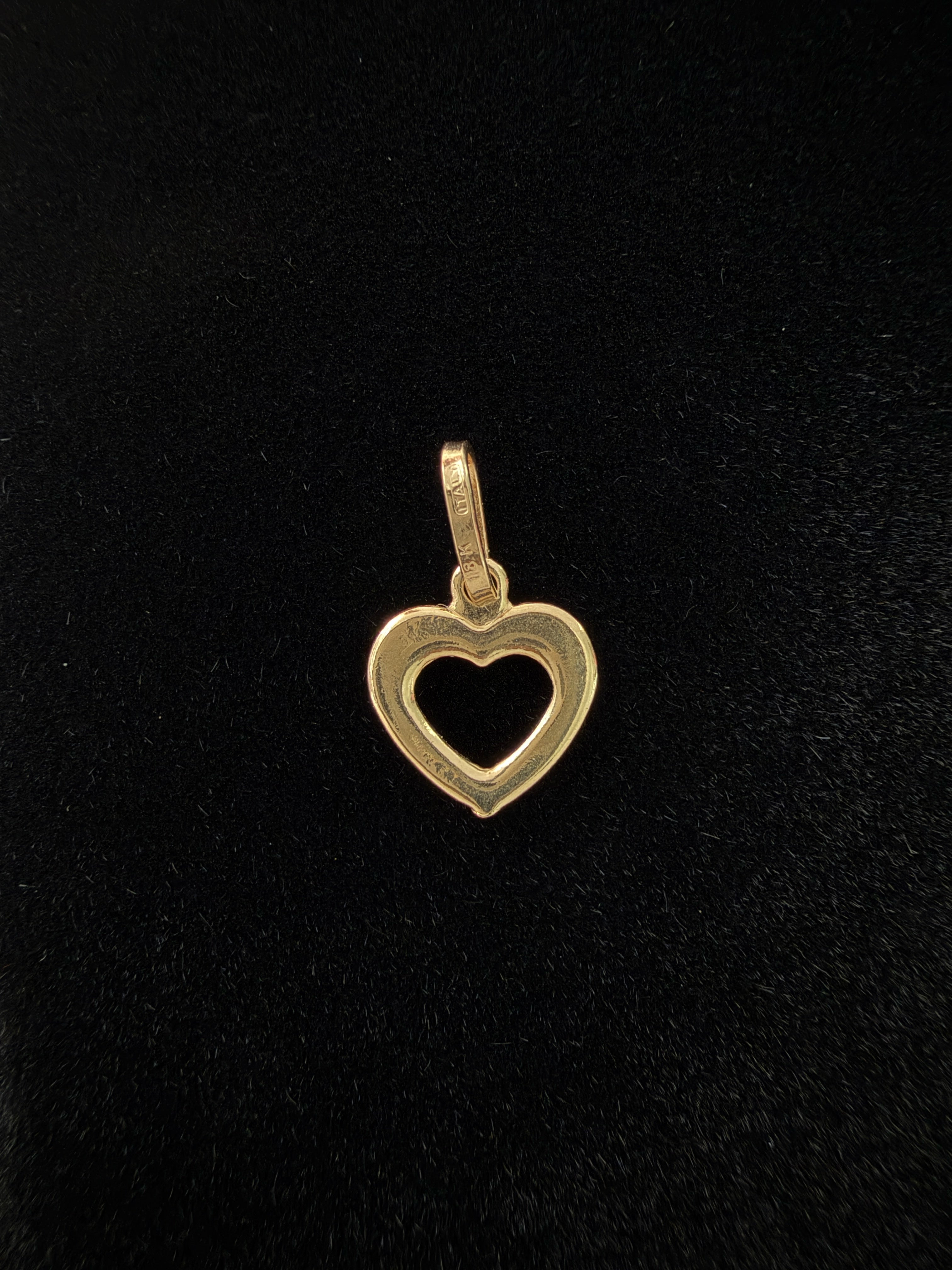 Dije Corazon Oro 18K Italiano 0.90 g