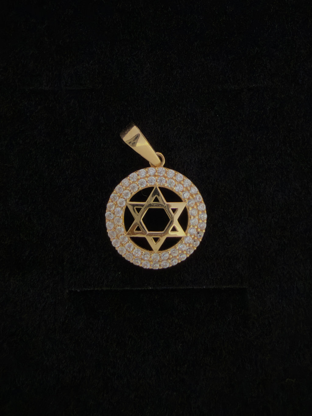 Dije Estrella de David Oro 18K Italiano