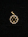 Dije Estrella de David Oro 18K Italiano