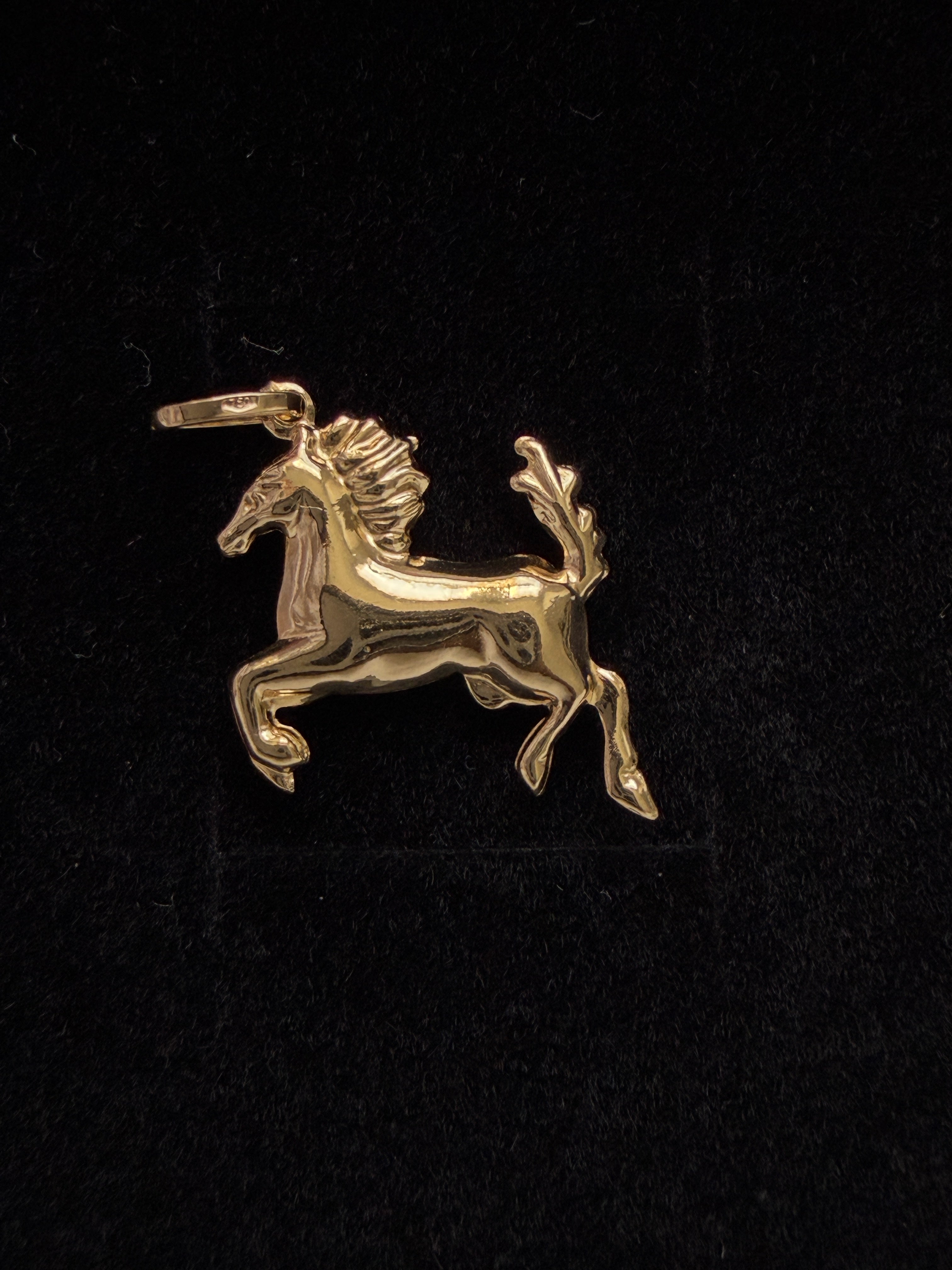Dije Caballo Oro 18K Italiano