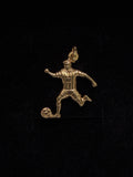 Dije Futbolista Oro 18K Italiano 1.24 g