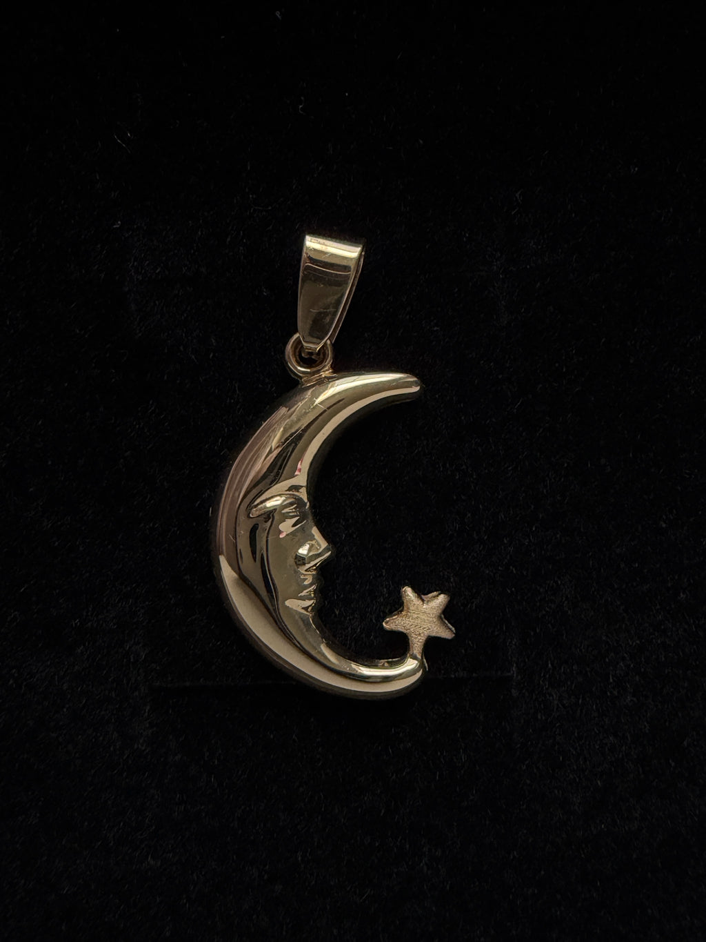 Dije Media Luna Oro 18K Italiano 1.91 g
