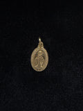 Dije Virgen Maria Oro 18K Italiano