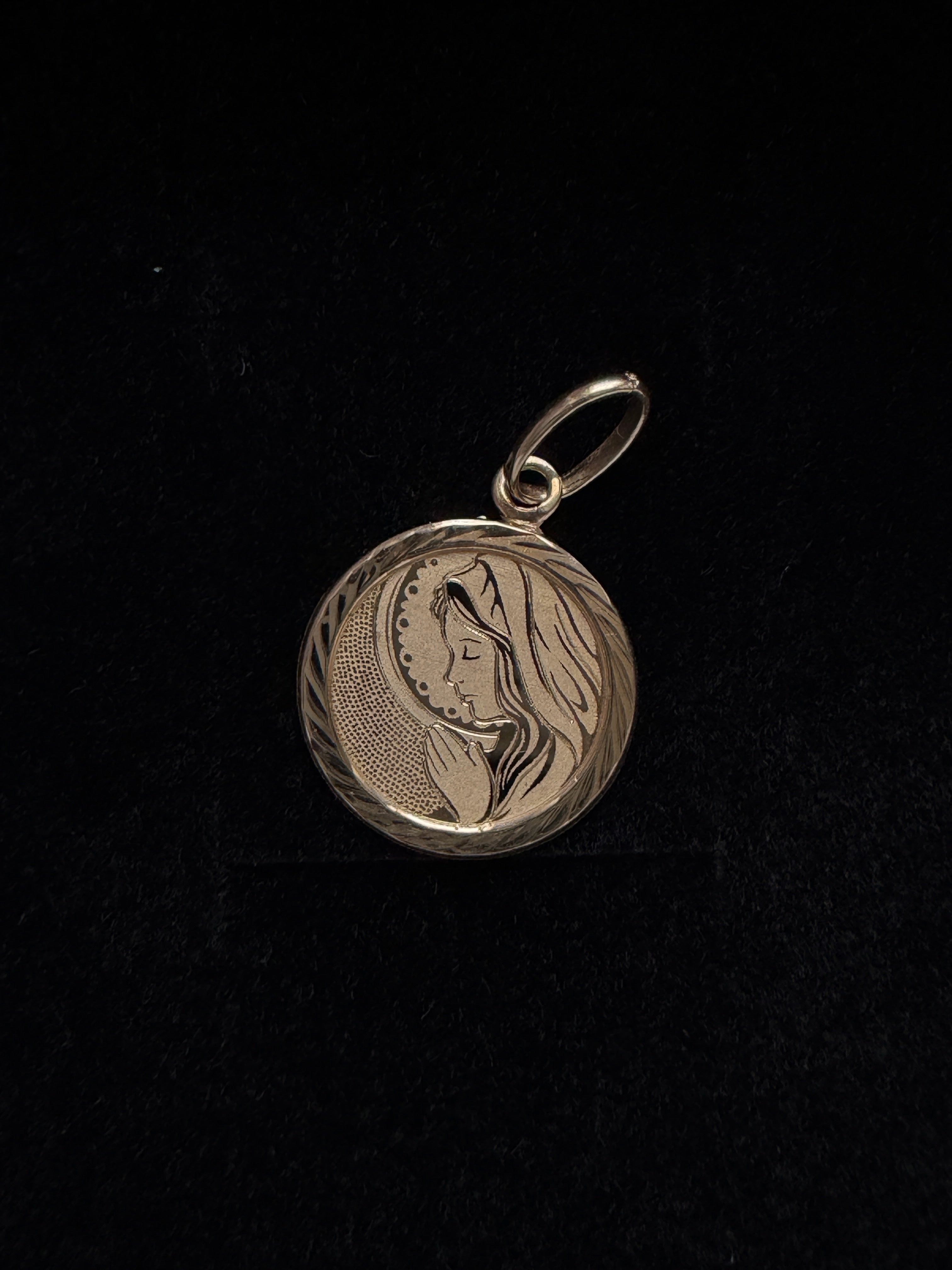 Dije Virgen Maria Oro 18K Italiano 0.92 g
