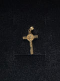 Dije Cruz Cristo Oro 18K Italiano 0.82  g