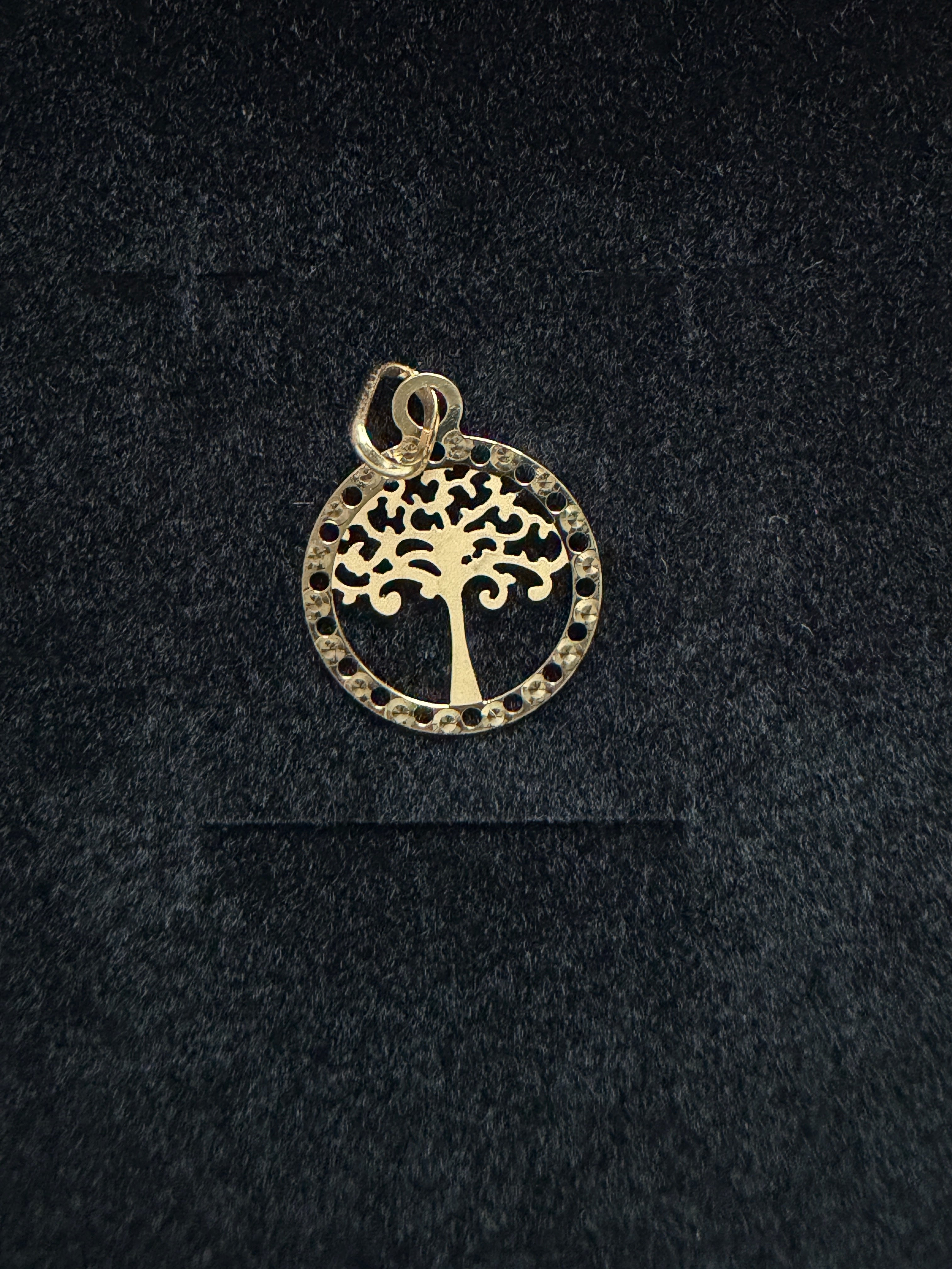 Dije Arbol de la Vida Oro 18K Italiano