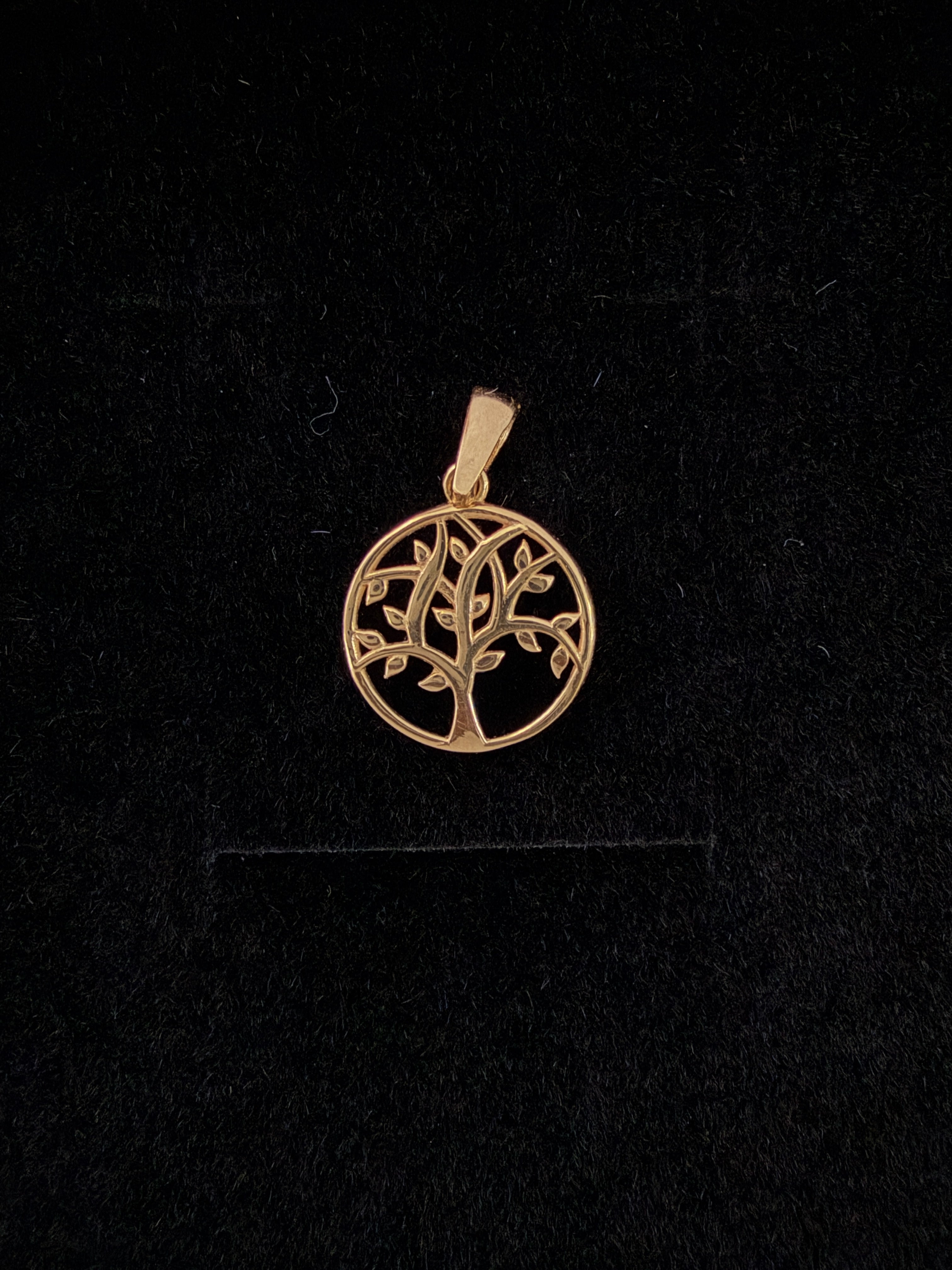 Dije Arbol de la Vida Oro 18K Italiano