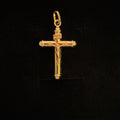 Dije Cruz Cristo Oro 18K Italiano 1.82  g