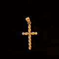 Dije Cruz Oro 18K Italiano 1.60  g