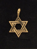 Dije Estrella de David Oro 18K Italiano 2.06  g