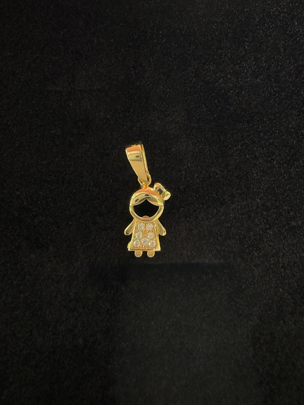 Dije Niña Oro 18K Italiano