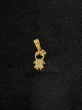 Dije Niña Oro 18K Italiano