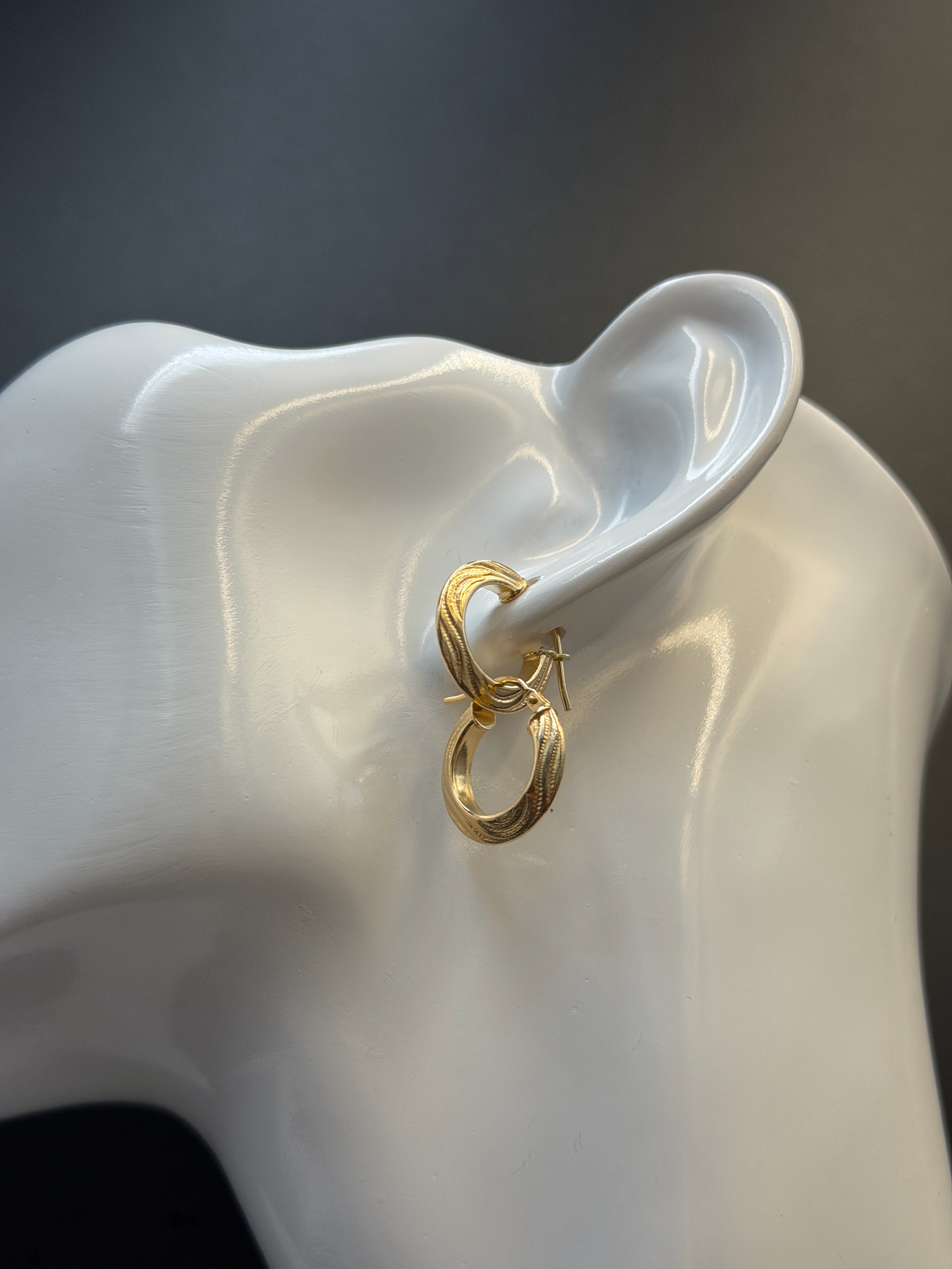 Argollas - Candongas Argollas Oro 18K Italiano