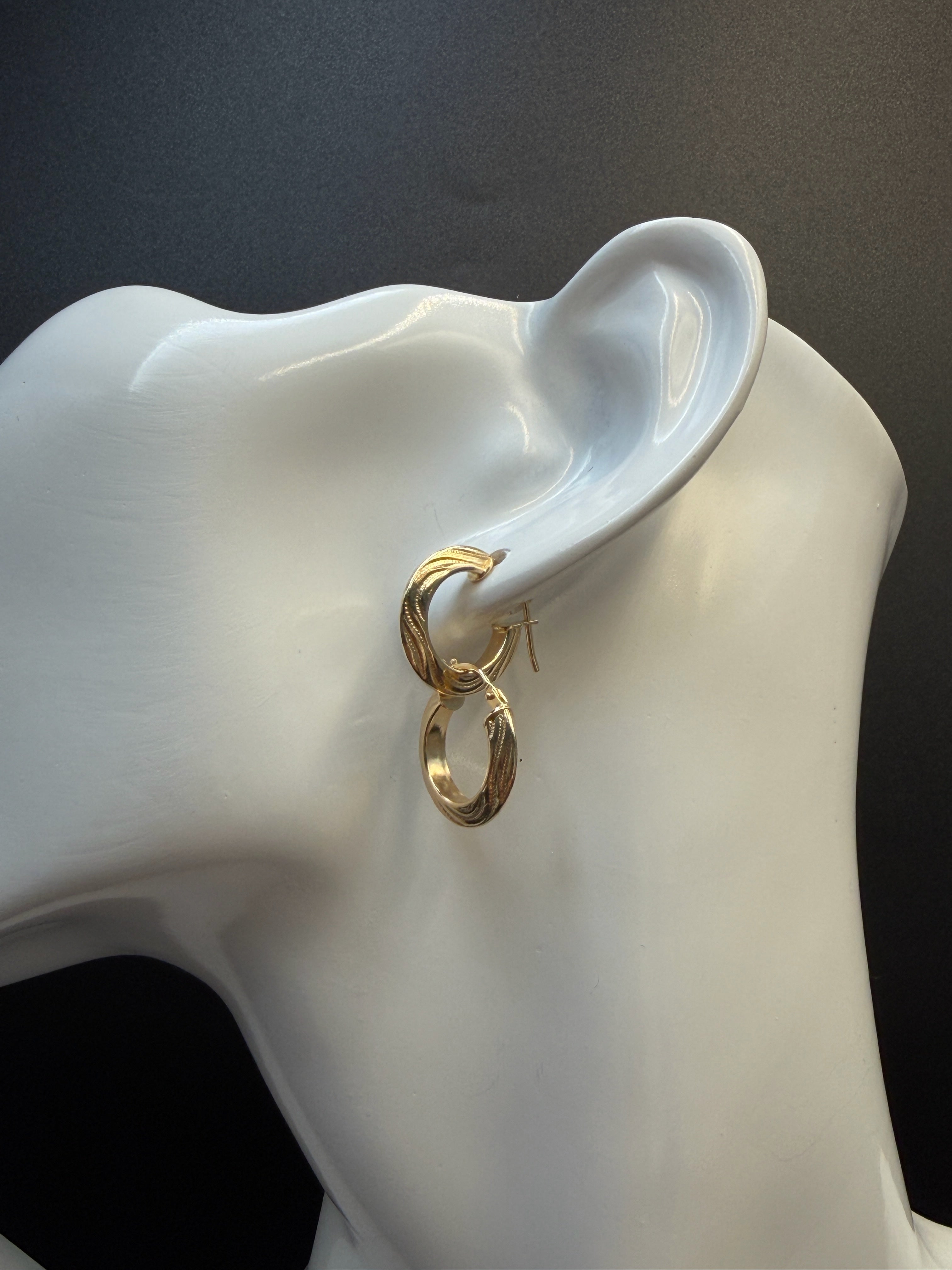 Argollas - Candongas Argollas Oro 18K Italiano