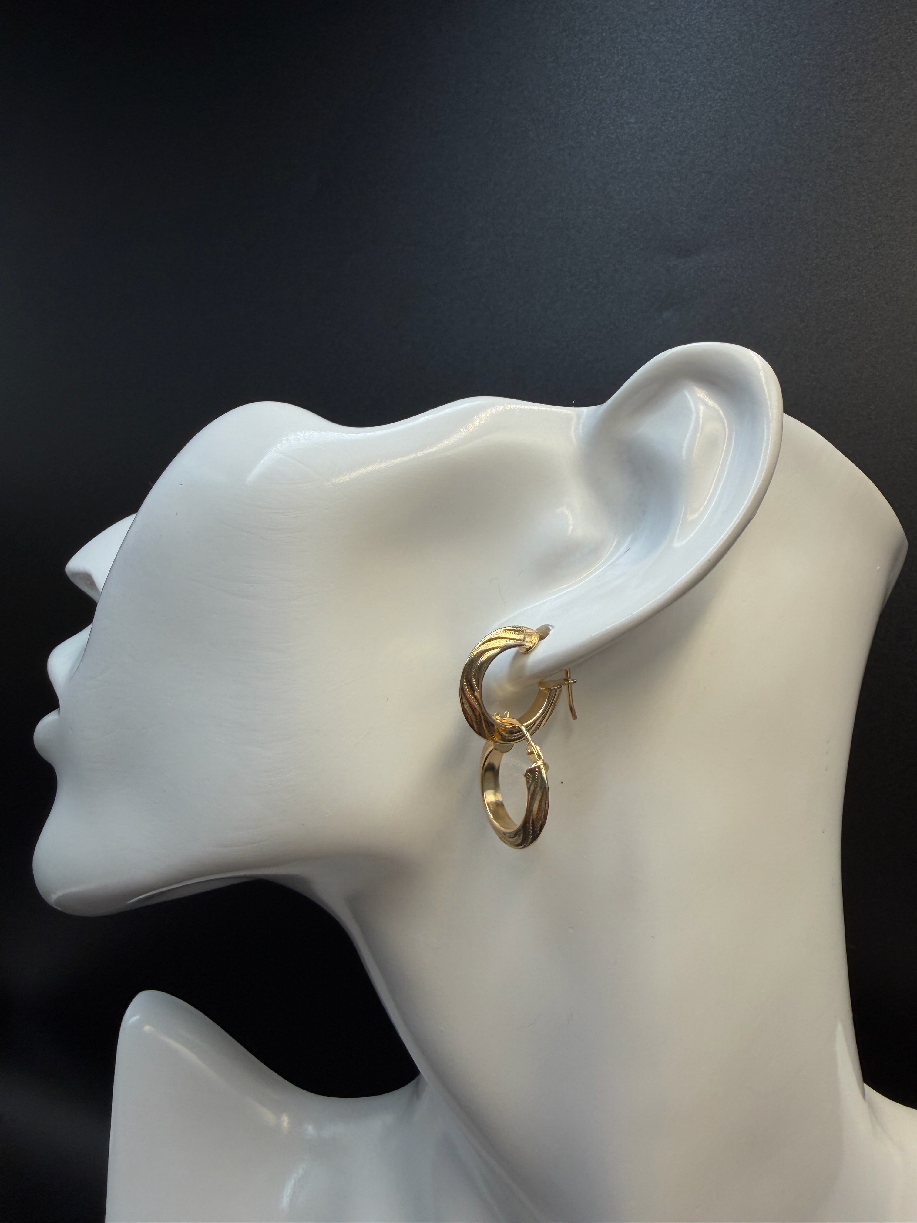 Argollas - Candongas Argollas Oro 18K Italiano