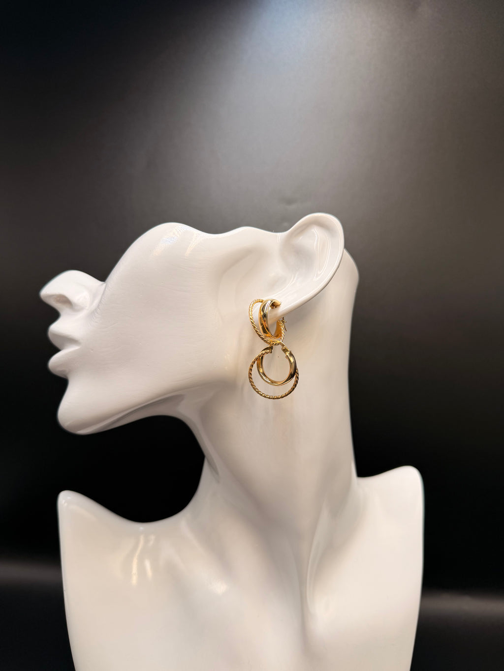 Argollas - Candongas Oro 18K Italiano 2.93  g