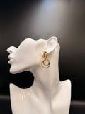 Argollas - Candongas Oro 18K Italiano 2.93  g